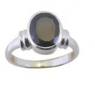stunning Garnet 925 Sterling Silver Red Ring gemstone L-1in US 5,6,7,8