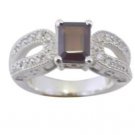 fine Garnet 925 Sterling Silver Red Ring supplies L-1in US 5,6,7,8