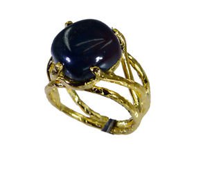 tantalizing Black onyx Copper Black Ring supplies L-1in US 5,6,7,8