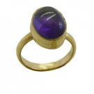 wonderful. Amethyst Gold Plated Purple Ring jaipur L-1in US 5,6,7,8