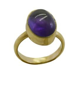 wonderful. Amethyst Gold Plated Purple Ring jaipur L-1in US 5,6,7,8