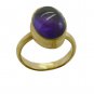 wonderful. Amethyst Gold Plated Purple Ring jaipur L-1in US 5,6,7,8