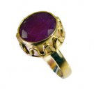 arresting Indi Ruby Copper Red Ring wholesale L-1in US 5,6,7,8