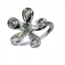 gorgeous Green Amethyst Silver Green Ring jaipur L-1in US 5,6,7,8