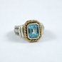 gorgeous Green Amethyst Silver Green Ring jaipur L-1in US 5,6,7,8