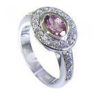 toothsome Tourmaline Silver Multi Ring supplies L-1in US 5,6,7,8