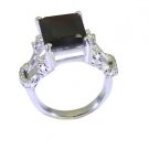 charming Garnet 925 Sterling  Red Ring wholesales L-1in US 5,6,7,8