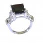 charming Garnet 925 Sterling  Red Ring wholesales L-1in US 5,6,7,8