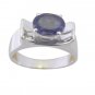 gorgeous Iolite 925 Sterling Silver Blue Ring Designer L-1in US 5,6,7,8