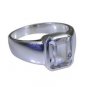 shapely Rose Quartz 925 Sterling Silver Pink Ring suppiler L-1in US 5,6,7,8