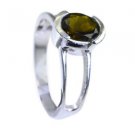 charming Tourmaline Silver Multi Ring supply L-1in US 5,6,7,8