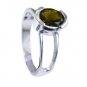 charming Tourmaline Silver Multi Ring supply L-1in US 5,6,7,8