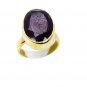 statuesque Indi Ruby Copper Red Ring jewelry L-1in US 5,6,7,8