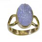 teasing Druzy Gold Plated multi Ring jewelry L-1in US 5,6,7,8