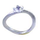 flashy Iolite 925 Sterling Silver Blue Ring wholesales L-1in US 5,6,7,8