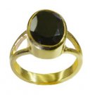 well-formed Black Onyx Gold Plated Black Ring exporter L-1in US 5,6,7,8