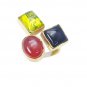 aesthetic Multi Black onyx Copper Multi Ring indian L-1in US 5,6,7,8