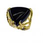 seductive Black onyx Copper Black Ring suppiler L-1in US 5,6,7,8
