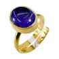 luscious Amethyst Copper Purple Ring jewelry L-1in US 5,6,7,8