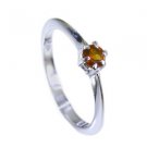 mesmeric Tourmaline Silver Multi Ring indian L-1in US 5,6,7,8