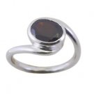 better Garnet 925 Sterling Silver Red Ring jewelry L-1in US 5,6,7,8
