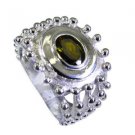 cute Tourmaline Silver Multi Ring wholesale L-1in US 5,6,7,8