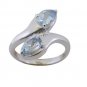 aesthetic Blue Topaz 925 Sterling Silver Blue Ring jaipur L-1in US 5,6,7,8