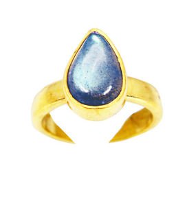 better labradorite Copper Gray Ring indian L-1in US 5,6,7,8