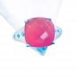 toothsome Red onyx Silver Red Ring jewellery L-1in US 5,6,7,8