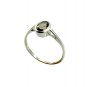 glorious Smoky Quartz 925 Sterling Brown Ring supplies L-1in US 5,6,7,8