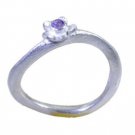 nice Amethyst 925 Sterling Silver Purple Ring india  L-1in US 5,6,7,8