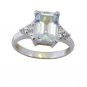 tempting Blue Topaz 925 Sterling Silver Blue Ring wholesale L-1in US 5,6,7,8
