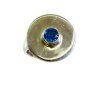 studly Garnet Silver Red Ring jewelry L-1in US 5,6,7,8