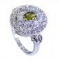 angelic Tourmaline Silver Multi Ring suppiler L-1in US 5,6,7,8