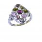 ravishing Tourmaline 925 Sterling Multi Ring suppiler L-1in US 5,6,7,8