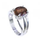 bewitching Tourmaline Silver Multi Ring supplies L-1in US 5,6,7,8