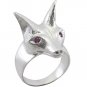 glorious Multi CZ 925 Sterling Silver Multi Ring jewellery L-1in US 5,6,7,8