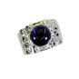 luscious Amethyst Silver Purple Ring wholesale L-1in US 5,6,7,8