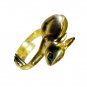 graceful Garnet Copper Red Ring Designer L-1in US 5,6,7,8
