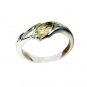 appealing Lemon Quartz Silver Yellow Ring suppiler L-1in US 5,6,7,8