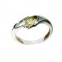 appealing Lemon Quartz Silver Yellow Ring suppiler L-1in US 5,6,7,8