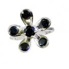 alluring Black onyx Silver Black Ring supply L-1in US 5,6,7,8