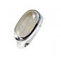 goodly Green Amethyst Silver Green Ring exporter L-1in US 5,6,7,8