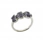 ravishing Iolite 925 Sterling Silver Blue Ring gemstones L-1.5 US