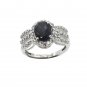 bonnie Iolite 925 Sterling Silver Blue Ring jaipur L-1.5 US