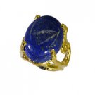 bewitching Lapis Lazuli Copper Blue Ring supplies L-1in US 5,6,7,8