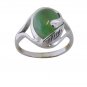 yummy Green Onyx 925 Sterling Silver Green Ring exporter L-1in US 5,6,7,8