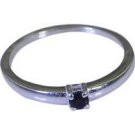 beauty Black Oynx 925 sterling silver Black Ring suppiler L-1.2in US 5,6,7,8