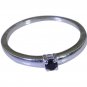 beauty Black Oynx 925 sterling silver Black Ring suppiler L-1.2in US 5,6,7,8