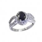 beauteous Iolite 925 Sterling Silver Blue Ring jewelry L-1.5 US
